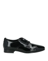 Agl Attilio Giusti Leombruni Agl Woman Lace-up Shoes Black Size 7 Leather