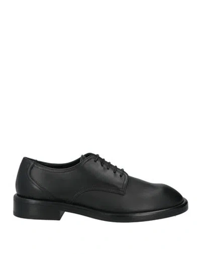 Agl Attilio Giusti Leombruni Agl Woman Lace-up Shoes Black Size 8 Leather
