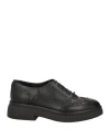 Agl Attilio Giusti Leombruni Agl Woman Lace-up Shoes Black Size 8 Leather In Black