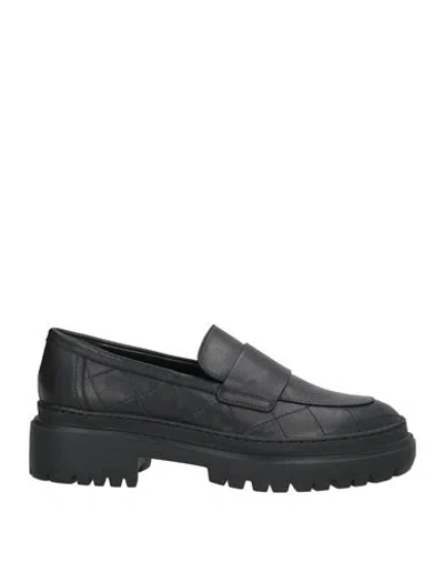 Agl Attilio Giusti Leombruni Agl Woman Loafers Black Size 10 Leather