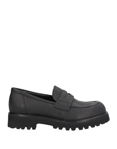Agl Attilio Giusti Leombruni Agl Woman Loafers Black Size 6.5 Leather