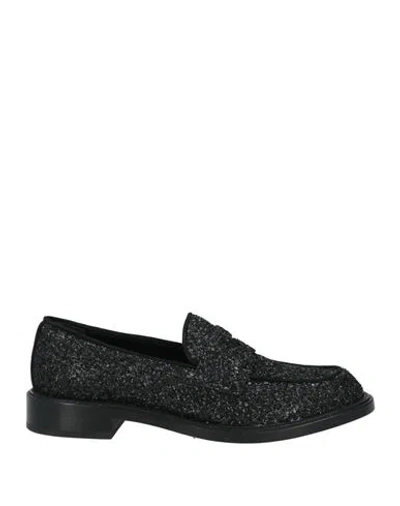 Agl Attilio Giusti Leombruni Agl Woman Loafers Black Size 7 Leather