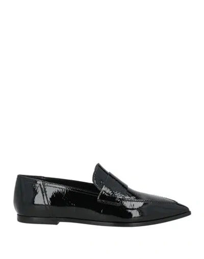 Agl Attilio Giusti Leombruni Agl Woman Loafers Black Size 7 Leather