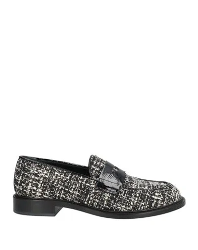 Agl Attilio Giusti Leombruni Agl Woman Loafers Black Size 7 Textile Fibers
