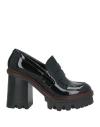 Agl Attilio Giusti Leombruni Agl Woman Loafers Black Size 7 Leather