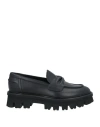 Agl Attilio Giusti Leombruni Agl Woman Loafers Black Size 11 Leather In Black