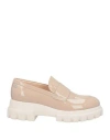 Agl Attilio Giusti Leombruni Agl Woman Loafers Blush Size 7 Leather In Pink