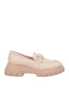 Agl Attilio Giusti Leombruni Agl Woman Loafers Blush Size 8 Soft Leather