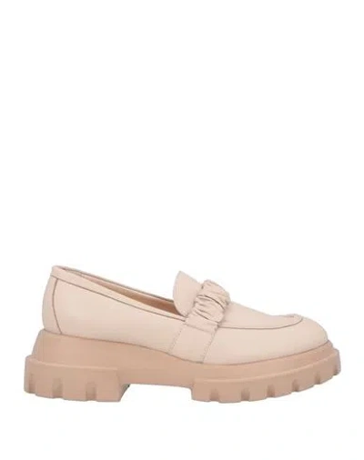 Agl Attilio Giusti Leombruni Agl Woman Loafers Blush Size 8 Soft Leather