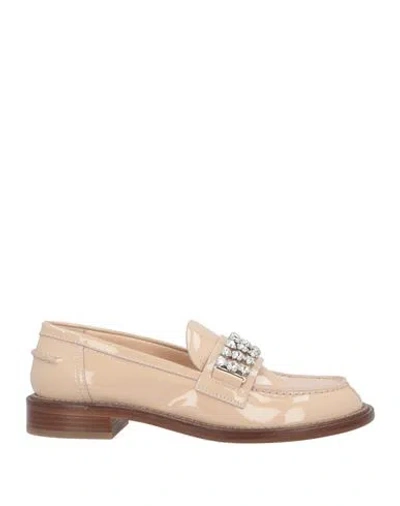 Agl Attilio Giusti Leombruni Agl Woman Loafers Blush Size 8 Soft Leather In Pink