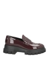 Agl Attilio Giusti Leombruni Agl Woman Loafers Burgundy Size 6.5 Leather