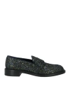 Agl Attilio Giusti Leombruni Agl Woman Loafers Midnight Blue Size 8 Leather