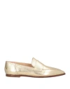 Agl Attilio Giusti Leombruni Agl Woman Loafers Platinum Size 6 Leather In Neutral
