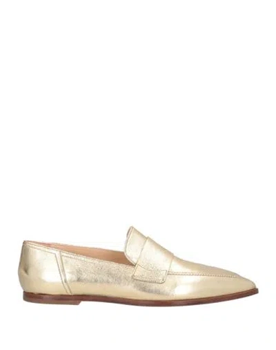 Agl Attilio Giusti Leombruni Agl Woman Loafers Platinum Size 6 Leather In Gray