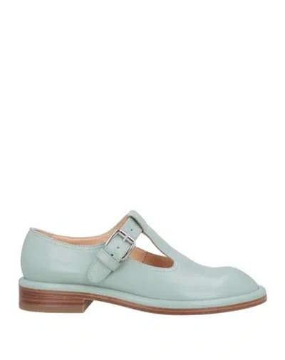 Agl Attilio Giusti Leombruni Agl Woman Loafers Sage Green Size 7 Leather