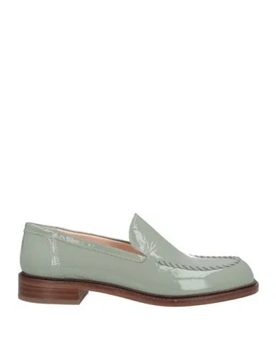 Agl Attilio Giusti Leombruni Agl Woman Loafers Sage Green Size 8 Leather