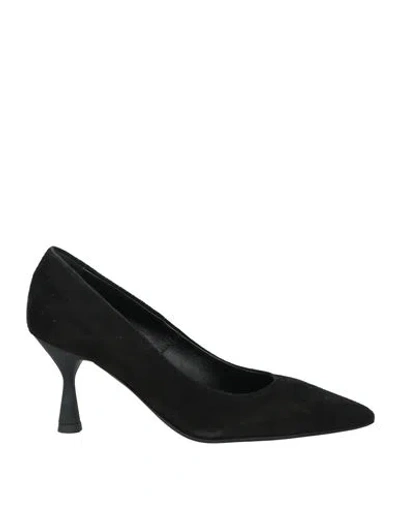 Agl Attilio Giusti Leombruni Agl Woman Pumps Black Size 5 Leather
