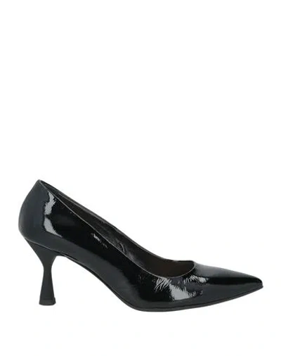 Agl Attilio Giusti Leombruni Agl Woman Pumps Black Size 6.5 Leather