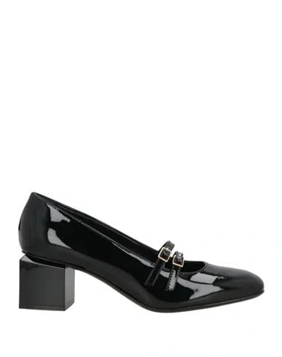 Agl Attilio Giusti Leombruni Agl Woman Pumps Black Size 8 Leather