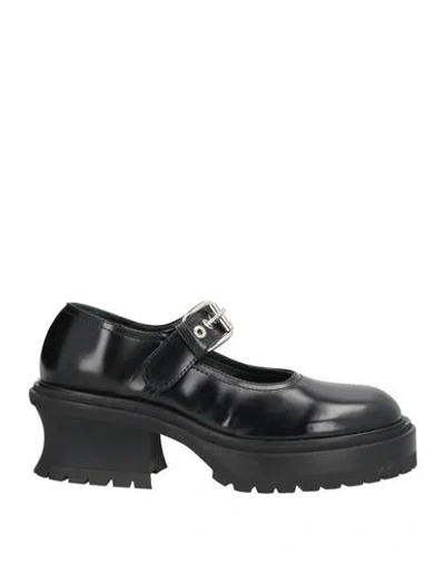 Agl Attilio Giusti Leombruni Agl Woman Pumps Black Size 8 Leather