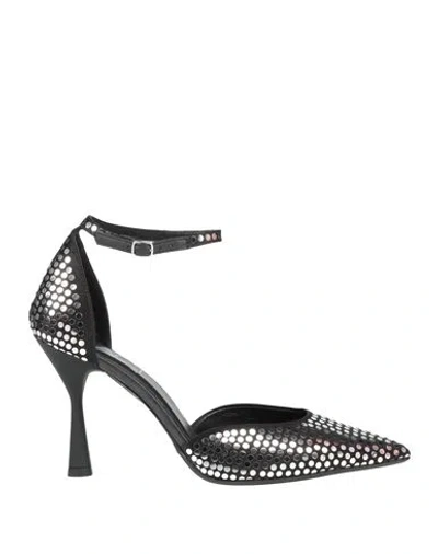 Agl Attilio Giusti Leombruni Agl Woman Pumps Black Size 8 Leather