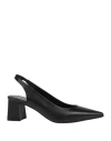 Agl Attilio Giusti Leombruni Agl Woman Pumps Black Size 8 Leather