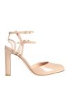 Agl Attilio Giusti Leombruni Agl Woman Pumps Blush Size 8 Leather In Pink