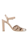 Agl Attilio Giusti Leombruni Agl Woman Pumps Blush Size 8 Leather In Pink