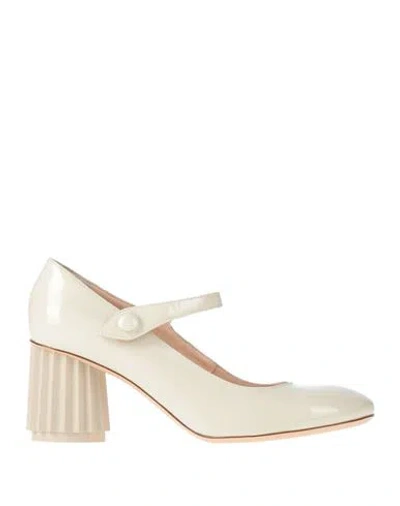 Agl Attilio Giusti Leombruni Agl Woman Pumps Ivory Size 11 Leather In White