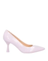 Agl Attilio Giusti Leombruni Agl Woman Pumps Pink Size 8 Leather In Pink