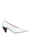 Agl Attilio Giusti Leombruni Agl Woman Pumps White Size 7 Leather