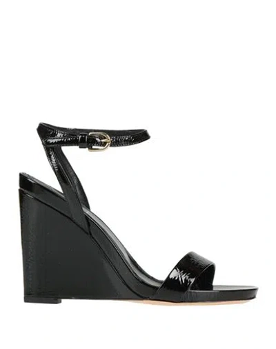 Agl Attilio Giusti Leombruni Agl Woman Sandals Black Size 8 Leather