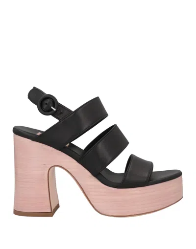Agl Attilio Giusti Leombruni Sandals In Black