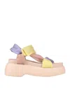 Agl Attilio Giusti Leombruni Sandals In Pink
