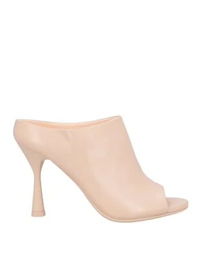 Agl Attilio Giusti Leombruni Agl Woman Sandals Blush Size 7 Leather In Pink