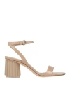 Agl Attilio Giusti Leombruni Dorica M 70mm Leather Sandals In Pink