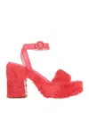 Agl Attilio Giusti Leombruni Sandals In Red