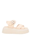 Agl Attilio Giusti Leombruni Aurora Platform Sandals In Pink