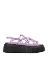 Agl Attilio Giusti Leombruni Sandals In Purple