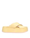 Agl Attilio Giusti Leombruni Sandals In Yellow