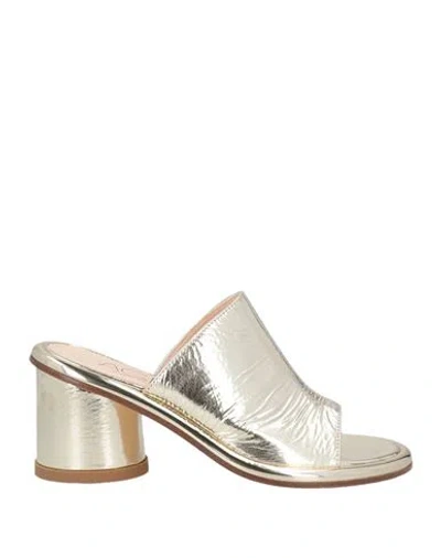 Agl Attilio Giusti Leombruni Agl Woman Sandals Platinum Size 8 Leather In Grey