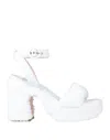 Agl Attilio Giusti Leombruni Sandals In White