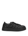 Agl Attilio Giusti Leombruni Agl Woman Sneakers Black Size 8 Leather