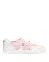 Agl Attilio Giusti Leombruni Giorgia Studs Open Sneaker In Pink