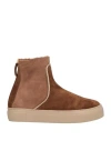 Agl Attilio Giusti Leombruni Agl Woman Sneakers Brown Size 8.5 Leather In Brown