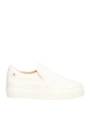 Agl Attilio Giusti Leombruni Agl Woman Sneakers Cream Size 7 Leather