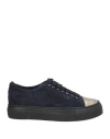 Agl Attilio Giusti Leombruni Agl Woman Sneakers Midnight Blue Size 7.5 Leather