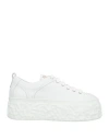 Agl Attilio Giusti Leombruni Agl Woman Sneakers White Size 6 Leather