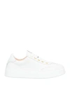 Agl Attilio Giusti Leombruni Agl Woman Sneakers White Size 8 Leather