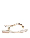 Agl Attilio Giusti Leombruni Agl Toe Strap Sandals In White